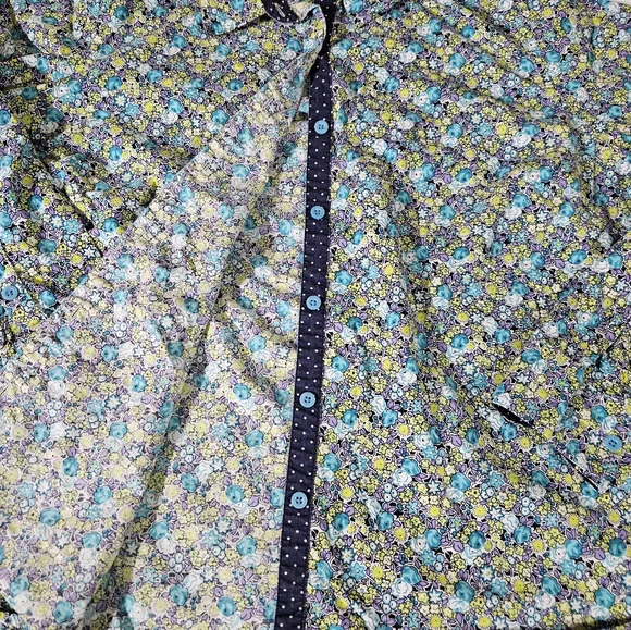 Caribean Joe Floral Button-Up Shirt Size XL - Picture 8 of 8